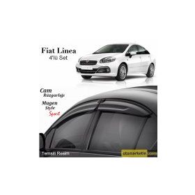 S Dizayn Fiat Linea Mugen Sport Cam Rüzgarlığı