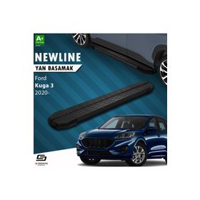 S Dizayn Ford Kuga 3 Newline Siyah 183 cm 2020 Üzeri Yan Basamak