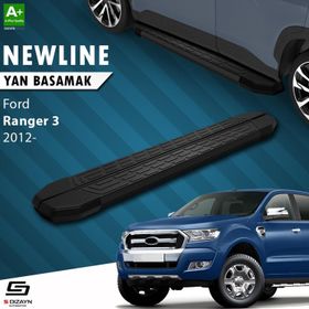 S Dizayn Ford Ranger 3 Pick-up Newline Siyah 203 cm 2012 Üzeri Yan Basamak