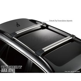 S Dizayn Mercedes M Klasse Ml 164 V1 22.WCA.03.06.V1.G 2005-2011 Gri Wingcarrier Ara Atkı