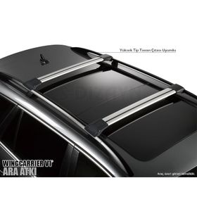 S Dizayn Mercedes M Klasse Ml 164 V1 22.WCA.03.06.V1.G 2005-2011 Gri Wingcarrier Ara Atkı