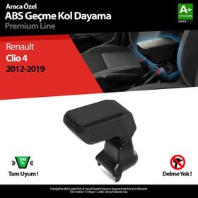 S Dizayn Renault Clio 4 ABS Siyah 2012-2019 A+Kalite Geçmeli Kolçak