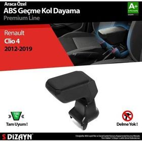 S Dizayn Renault Clio 4 ABS Siyah 2012-2019 A+Kalite Geçmeli Kolçak