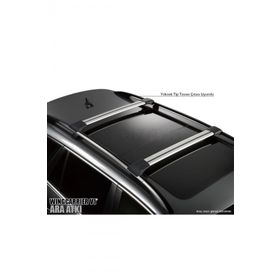 S Dizayn Renault Kangoo 2 V1 28.WCA.01.99.G 2008 Üzeri Gri Wingcarrier Ara Atkı