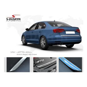 S Dizayn VW Jetta Krom 2014 Üzeri Bagaj Alt Çıta