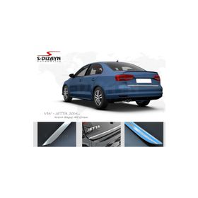 S Dizayn VW Jetta Krom 2014 Üzeri Bagaj Alt Çıta