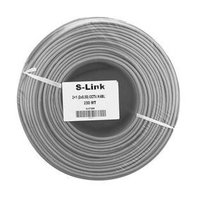 S-Link 250 mt Sl - Ct2250 2 + 1 2 x 0.50 16 x 0.18 Ccd Folyolu Lüks Cctv Kablo