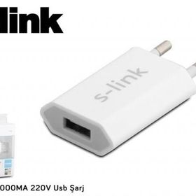 S-Link IP-826 USB Şarj Adaptörü