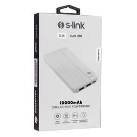 S-Link IP-G10D Beyaz 10.000mAh Micro USB Type-C Powerbank