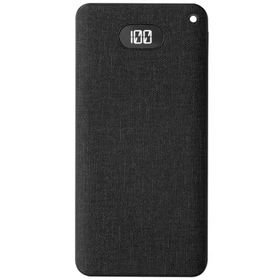 S-Link IP-G10RW 10000 mAh Kablosuz USB + Type-C + Micro Siyah LCD Ekranlı Taşınabilir Pil Şarj Cihazı