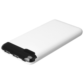 S-Link IP-K11 Beyaz 10000 mah 2-USB+Micro+Type-C LCD Ekranlı Taşınabilir Pil Şarj Cihazı