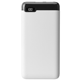 S-Link IP-K11 Beyaz 10000 mah 2-USB+Micro+Type-C LCD Ekranlı Taşınabilir Pil Şarj Cihazı