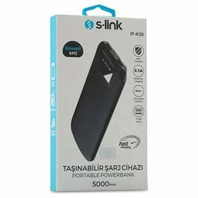 S-Link IP-K50 5000 mAh Siyah Powerbank Taşınabilir Şarj Cihazı