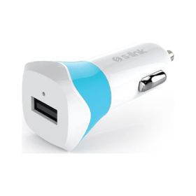 S-Link IP-SW15 Beyaz-Mavi Araç Şarj Cihazı