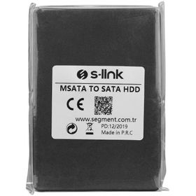 S-Link MSata To Sata Harici 2.5 Siyah Hdd Kutusu