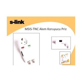 S-Link MSIS-TNC Akım Koruyucu Priz