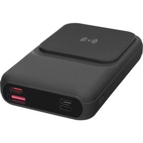 S-Link P135 10000 mAh 15W Magsafe Dahili Kablo Siyah Gizli Led Taşınabilir Pil Şarj Cihazı