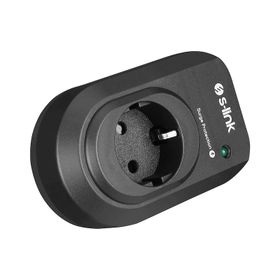 S-Link SL-06 450 Joule Siyah 3500 W Akım Korumalı Tekli Priz