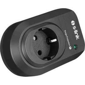 S-Link SL-06 450 Joule Siyah 3500 W Akım Korumalı Tekli Priz