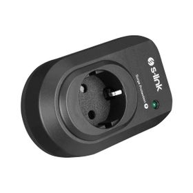 S-Link SL-06 450 Joule Siyah 3500 W Akım Korumalı Tekli Priz
