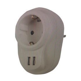 S-Link SL-09 16A 3500W 1800 Joule 2 USB 2.4A Isıya Duyarlı Devre ve Akım Korumalı Priz