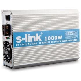 S-Link SL-1000W 1000W DC 12V-230V İnvertör