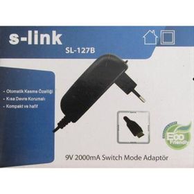 S-Link SL-127B 9V 2A Tablet PC Adaptörü