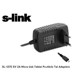 S-Link SL-127E Tablet Şarj Adaptörü