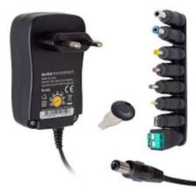 S-Link SL-129C 3 Volt - 12 Volt 8 Uçlu Switch Mode Plastik Kasa Adaptör