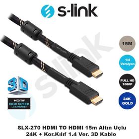 S-Link SL-15M Erkek VGA Dönüştürücü