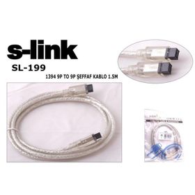S-Link SL-199 9 pin To 9 pin 1.5 m Firewire Kablo
