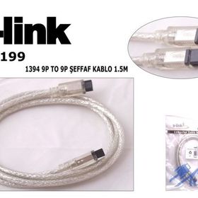 S-Link SL-199 9 pin To 9 pin 1.5 m Firewire Kablo