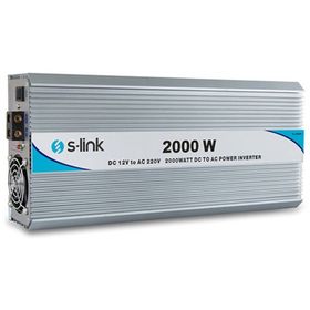 S-Link SL-2000W 2000W DC 12V-230V İnvertör