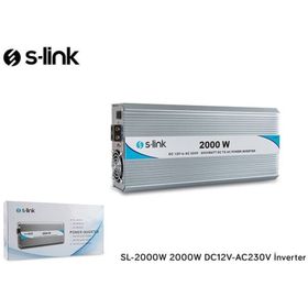S-Link SL-2000W 2000W DC 12V-230V İnvertör