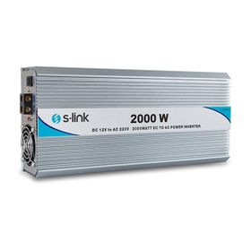 S-Link SL-2000W 2000W DC 12V-230V İnvertör