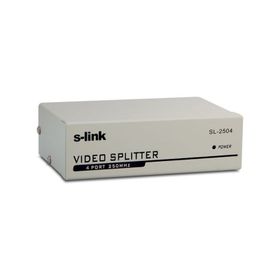 S-Link SL-2504 4 Port 250 Mhz VGA Çoklayıcı