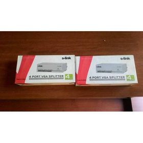 S-Link SL-2504 4 Port 250 Mhz VGA Çoklayıcı