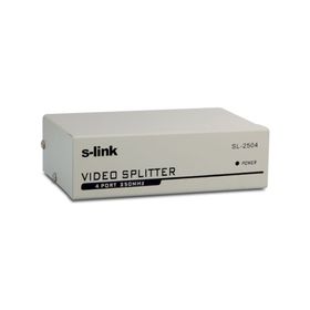 S-Link SL-2504 4 Port 250 Mhz VGA Çoklayıcı