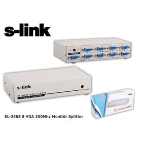 S-Link SL-2508 VGA Çoklayıcı