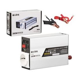 S-Link SL-300W 300W DC 12-230V Çakmaktan Power Inverter
