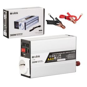 S-Link SL-300W 300W DC 12V-230V Çakmaktan İnvertör