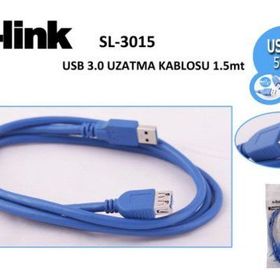 S-LINK SL-3015 1.5 M USB 3.0 USB UZATMA KABLOSU