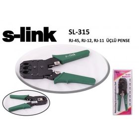 S-Link SL-315 RJ-45/RJ-12/RJ-11 Üçlü Network Pense