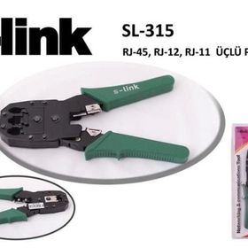 S-Link SL-315 RJ-45/RJ-12/RJ-11 Üçlü Network Pense