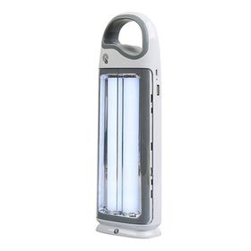 S-Link SL-3655 Grey Florasan Tip Ledli 2400mAh 5V-1A 1+36 Ledli Işıldak