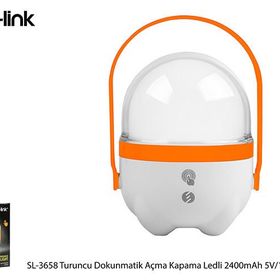 S-Link SL-3658 Turuncu Ledli Işıldak