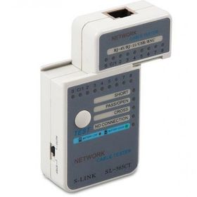 S-Link SL-565CT RJ45 Ağ Kablosu Test Cihazı