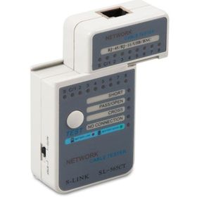 S-Link SL-565CT RJ45 Ağ Kablosu Test Cihazı
