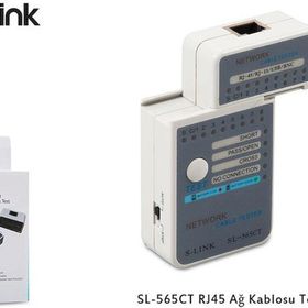 S-Link SL-565CT RJ45 Ağ Kablosu Test Cihazı