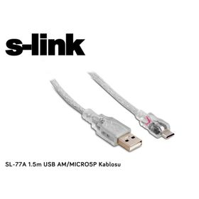 S-Link SL-77A 1.5M Usb MİCRO5P Kablosu